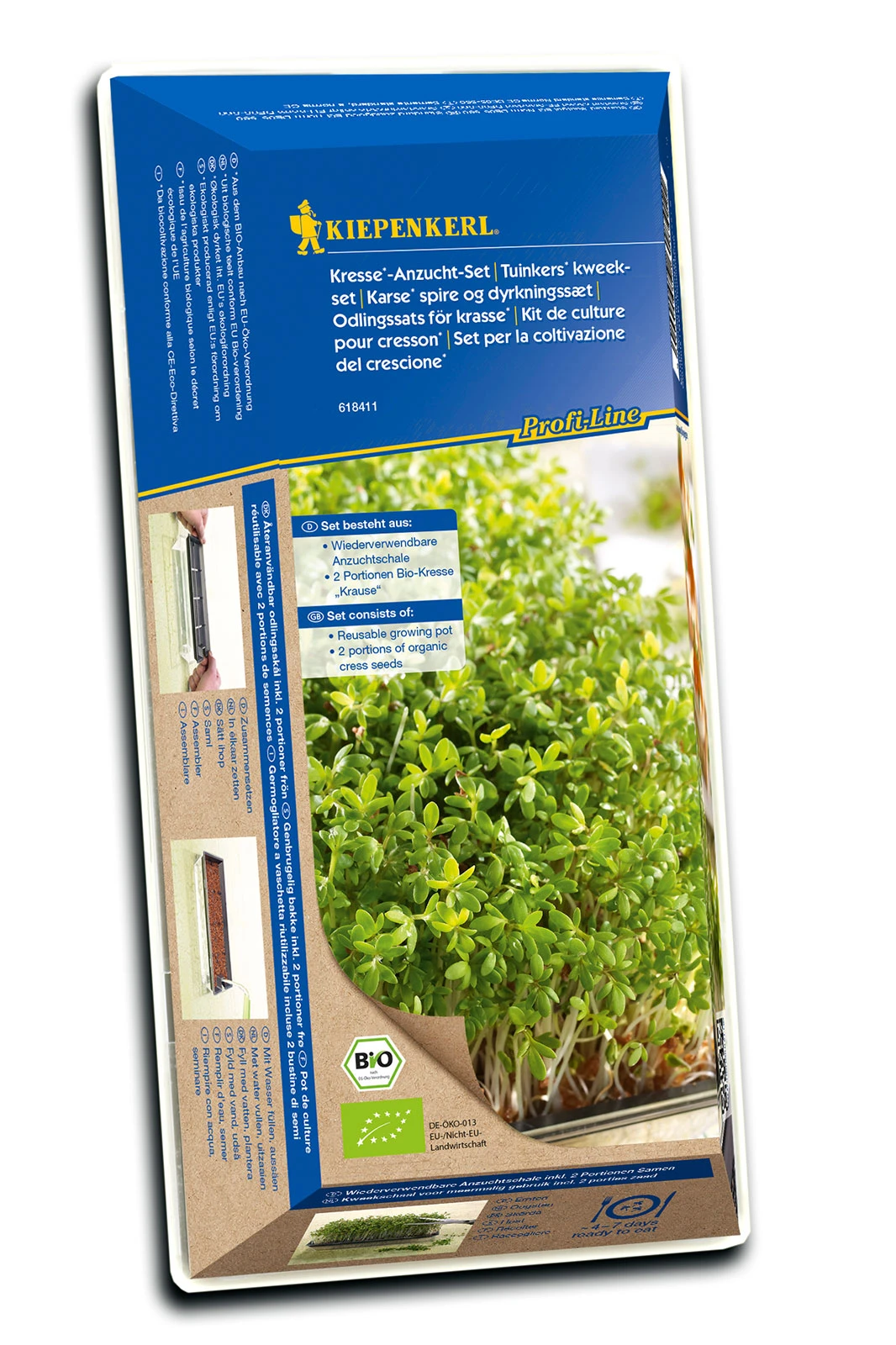 Anzuchtset Kresse | Keimsprossen Von Kiepenkerl 1 Anzuchtset Kresse | Keimsprossen Von Kiepenkerl