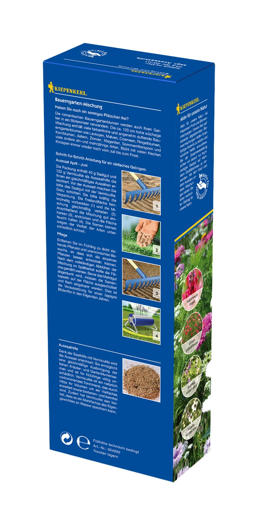 Bauerngarten - Mischung (40 G) | Blumensamenmischung Von Kiepenkerl 1 Bauerngarten - Mischung (40 G) | Blumensamenmischung Von Kiepenkerl