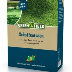 Greenfield Schattenrasen Mantelsaat Vital (1 Kg) | Schattenrasensamen Von Feldsaaten Freudenberger