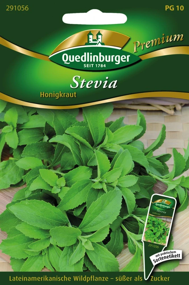 Stevia Süßkraut | Steviasamen Von Quedlinburger 1 Stevia Süßkraut | Steviasamen Von Quedlinburger