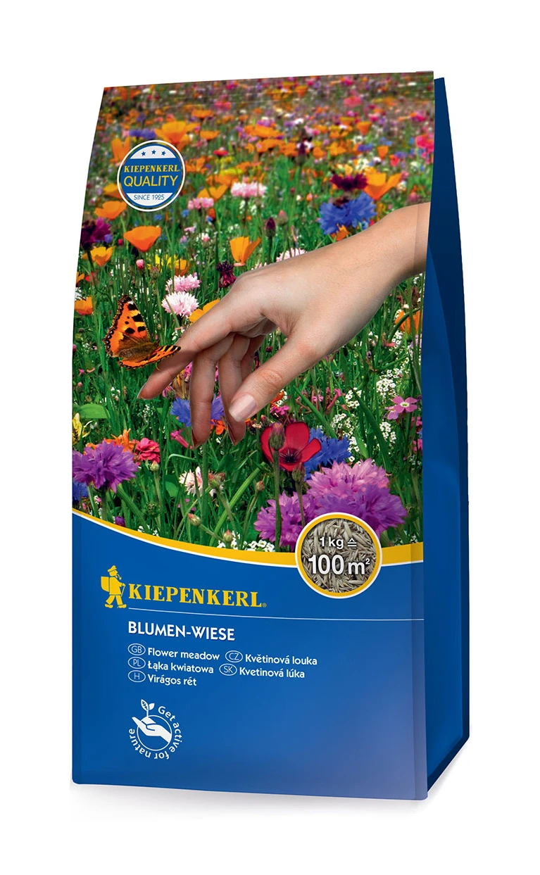 Blumen - Wiese (1 Kg) | Blumenrasen Von Kiepenkerl 1 Blumen - Wiese (1 Kg) | Blumenrasen Von Kiepenkerl
