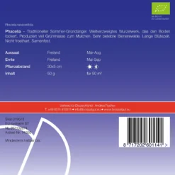 Phacelia Gründünger | BIO Phaceliasamen Von De Bolster