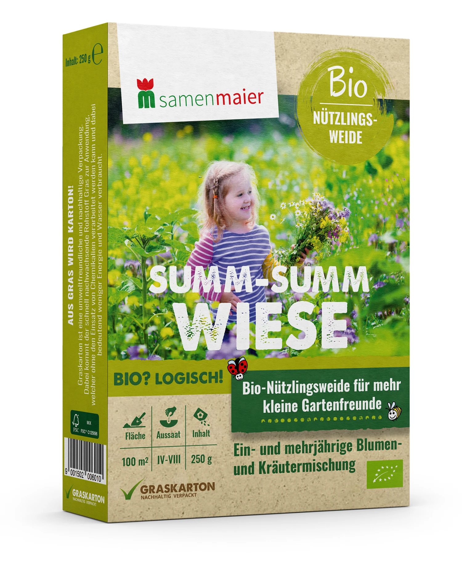 Nützlingsweide Für 100 M² | Bio-Blumenwiese Von Samen Maier 1 Nützlingsweide Für 100 M² | Bio-Blumenwiese Von Samen Maier