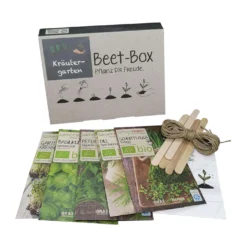 Beet-Box "Kräutergarten" | BIO Kräutersamen-Sets Von Samen Maier 8 Beet-Box "Kräutergarten" | BIO Kräutersamen-Sets Von Samen Maier -Blumen Raum Verkaufsgeschäft 536642 BIO Beet Box Kraeutergarten MHD 12 2021 BB02 sm 0