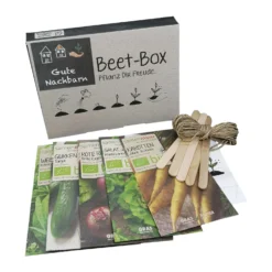 Beet-Box "Gute Nachbarn" | BIO Gemüsesamen-Sets Von Samen Maier -Blumen Raum Verkaufsgeschäft 536703 BIO Beet Box Gute Nachbarn BB03 sm 0