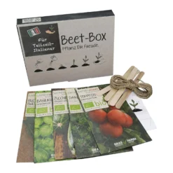 Beet-Box "Für Teilzeit-Italiener" | BIO Gemüsesamen-Sets Von Samen Maier -Blumen Raum Verkaufsgeschäft 536706 BIO Beet Box Fuer Teilzeit Italiener BB06 sm 0