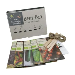 Beet-Box "Für Balkonien-Urlauber" | BIO Gemüsesamen-Sets Von Samen Maier 8 Beet-Box "Für Balkonien-Urlauber" | BIO Gemüsesamen-Sets Von Samen Maier -Blumen Raum Verkaufsgeschäft 536708 BIO Beet Box Fuer Balkonien Urlauber BB08 sm 0