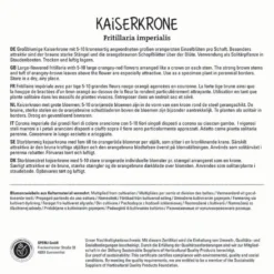 Kaiserkrone Orange Beauty (1 Stück) | Kaiserkronenzwiebeln Von Sperli