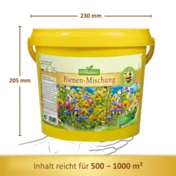 Bienen - Mischung Im 5 L Eimer | Bienenwiese Von N.L. Chrestensen -Blumen Raum Verkaufsgeschäft 538302 Bienen Mischung im 5 l Eimer 3