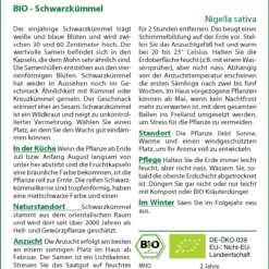 Schwarzkümmel | Kümmelsamen Von Saflax