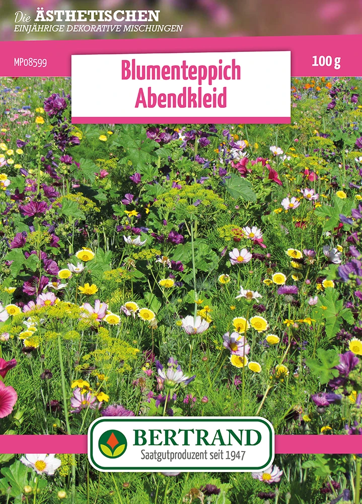 Blumenwiese Abendkleid Einjährig (100 G) | Blumensamen Von Bertrand 1 Blumenwiese Abendkleid Einjährig (100 G) | Blumensamen Von Bertrand