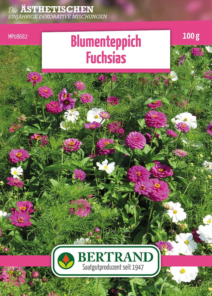 Blumenwiese Blumenteppich Fuchsias (100 G) | Blumensamen Von Bertrand 1 Blumenwiese Blumenteppich Fuchsias (100 G) | Blumensamen Von Bertrand