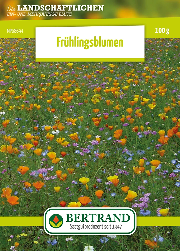 Blumenwiese Frühlingsblumen (100 G) | Blumensamen Von Bertrand 1 Blumenwiese Frühlingsblumen (100 G) | Blumensamen Von Bertrand