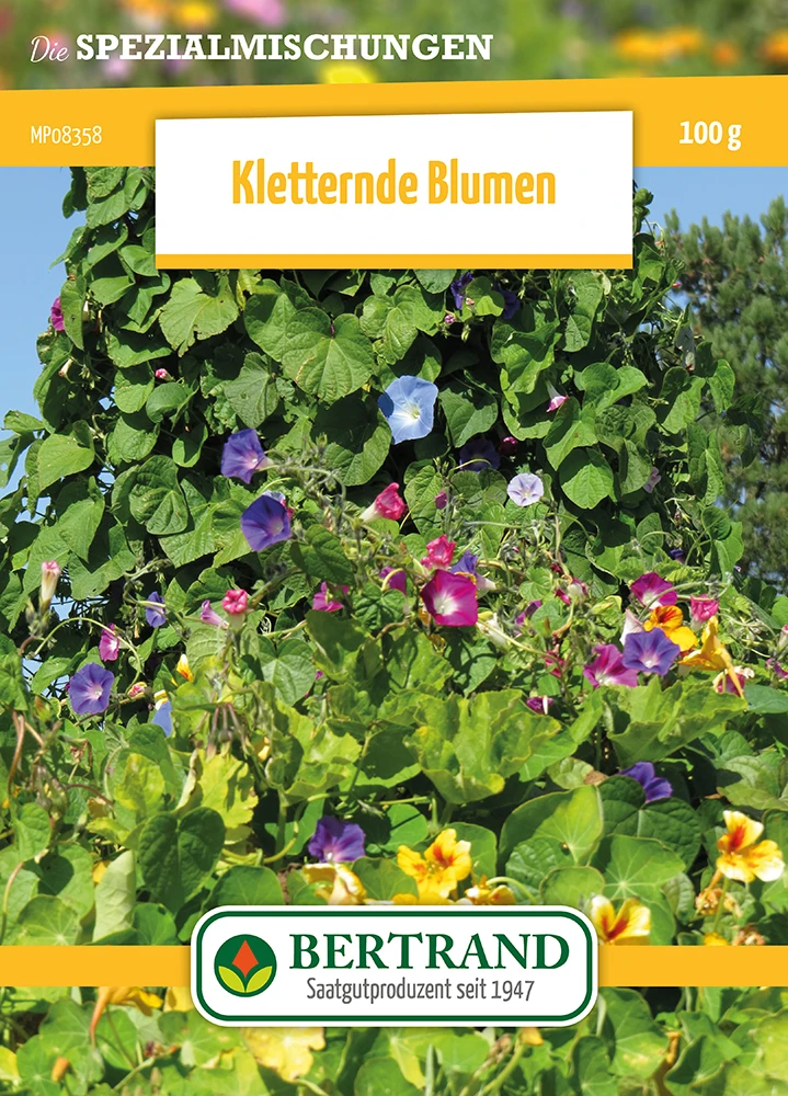 Blumenwiese Kletterblumen Mischung (100 G) | Blumensamen Von Bertrand 1 Blumenwiese Kletterblumen Mischung (100 G) | Blumensamen Von Bertrand