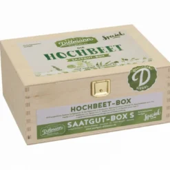 Hochbeet Saatgut - Box S (Holzbox) | Gemüsesamen-Sets Von Saatgut Dillmann