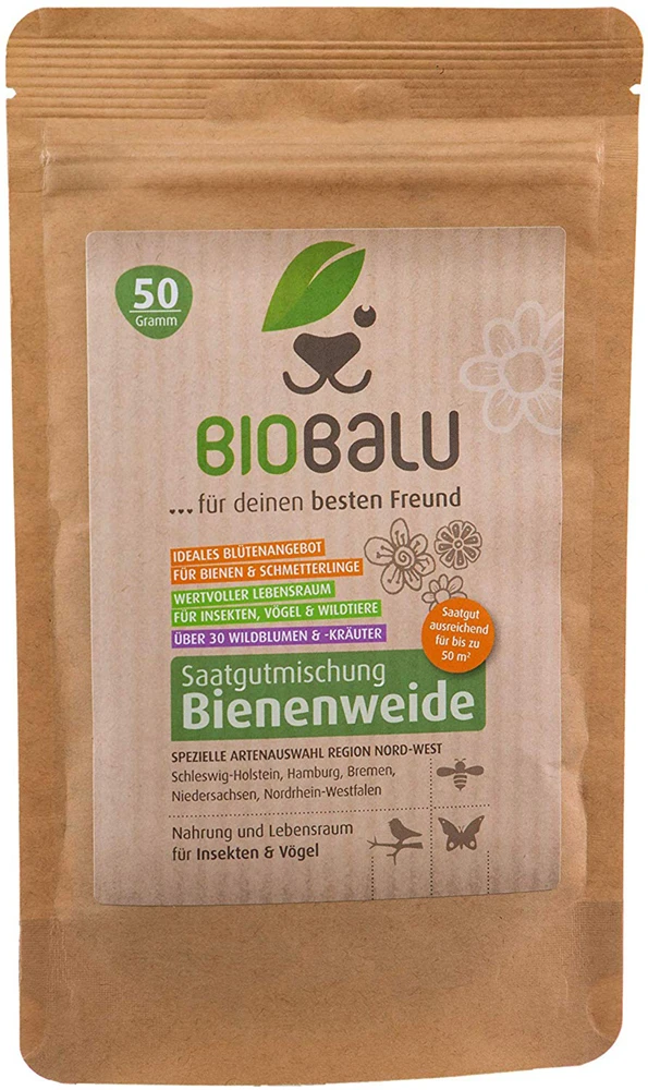Bienenweide Region Nord-West (mehrjährig, 50 G) | Bienenwiese Von Biobalu 1 Bienenweide Region Nord-West (mehrjährig, 50 G) | Bienenwiese Von Biobalu