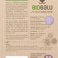 Bienenweide Halbschatten- Und Schattenbereich (50 G) | Bienenwiese Von Biobalu 6 Bienenweide Halbschatten- Und Schattenbereich (50 G) | Bienenwiese Von Biobalu -Blumen Raum Verkaufsgeschäft 546069 Bienenweide Halbschatten und Schattenbereich 50 g 1