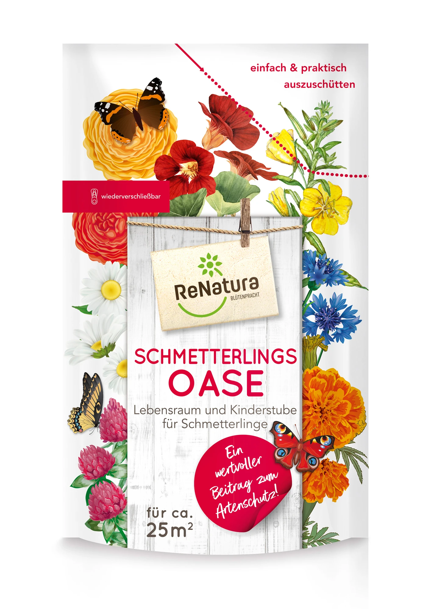 Schmetterlingsoase (275 G) | Schmetterlingswiese Von ReNatura 1 Schmetterlingsoase (275 G) | Schmetterlingswiese Von ReNatura