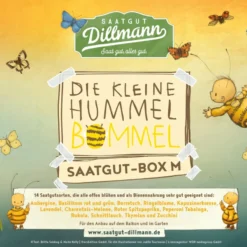 Hummel Bommel Box M (Holzbox) | Samen-Sets Von Saatgut Dillmann