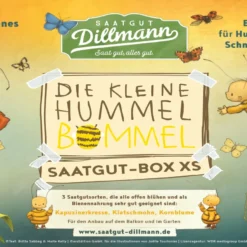 Hummel Bommel Box XS (Holzbox) | Samen-Sets Von Saatgut Dillmann