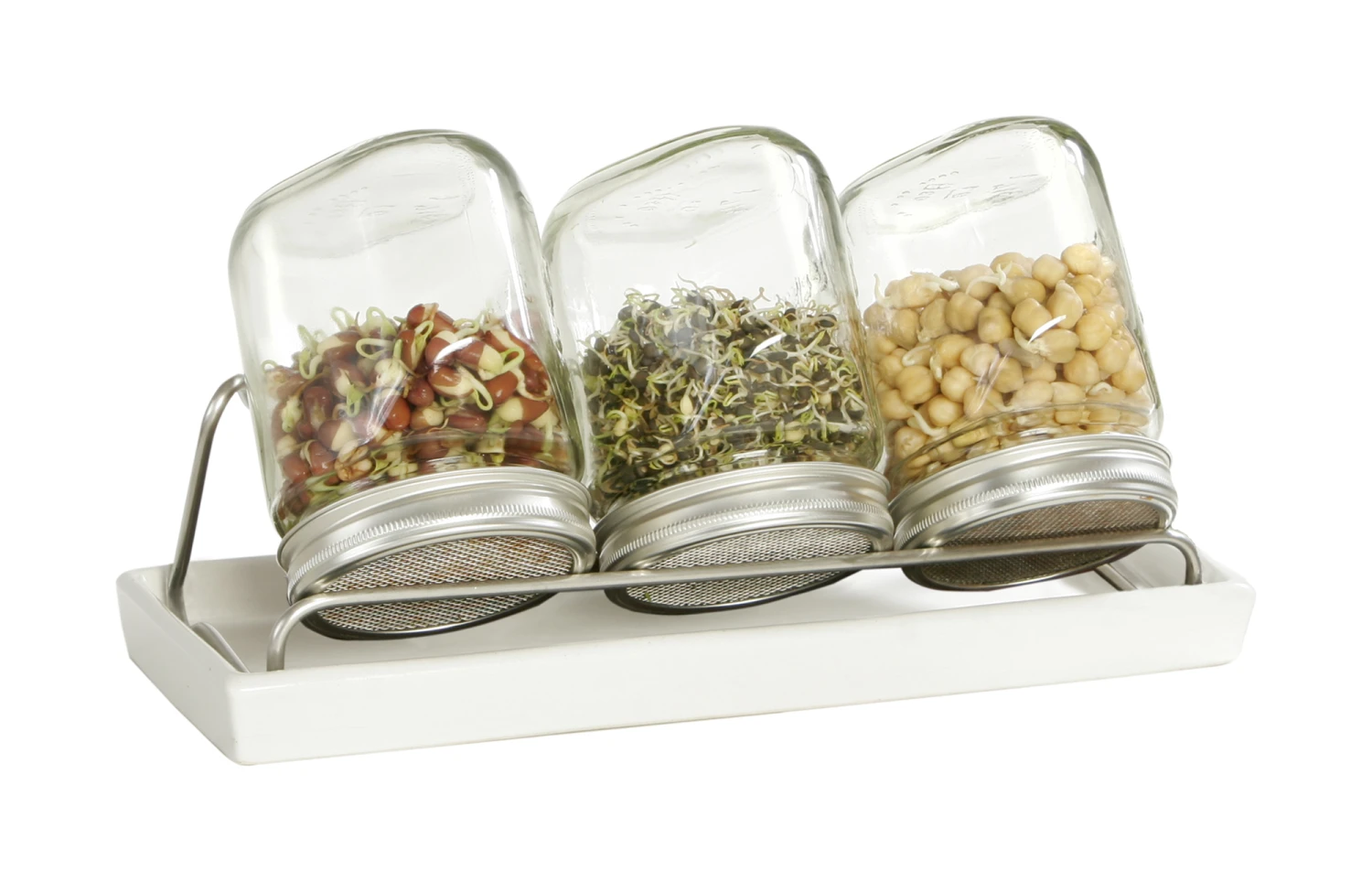 Sprossenglas-System III Weiß (750 Ml) | Sprossengläser Von Eschenfelder 1 Sprossenglas-System III Weiß (750 Ml) | Sprossengläser Von Eschenfelder