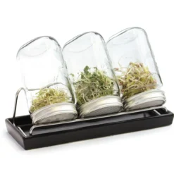 Sprossenglas-System III Anthrazit (1000 Ml) | Sprossengläser Von Eschenfelder