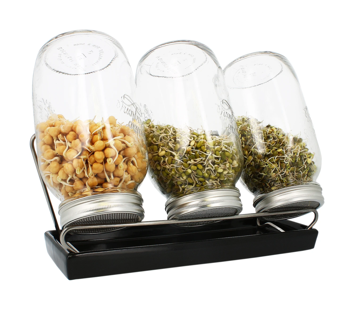 Sprossenglas-System III Anthrazit (1500 Ml) | Sprossengläser Von Eschenfelder 1 Sprossenglas-System III Anthrazit (1500 Ml) | Sprossengläser Von Eschenfelder