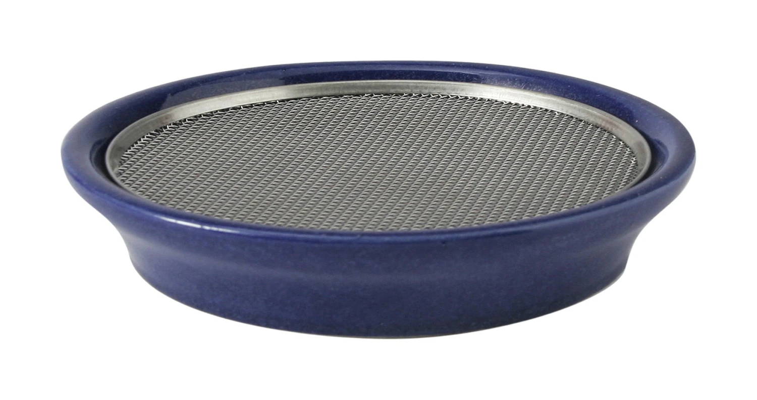 Kressesieb Metallic-blau (12 Cm) | Sprossensiebe Von Eschenfelder 2 Kressesieb Metallic-blau (12 Cm) | Sprossensiebe Von Eschenfelder – Bild 2