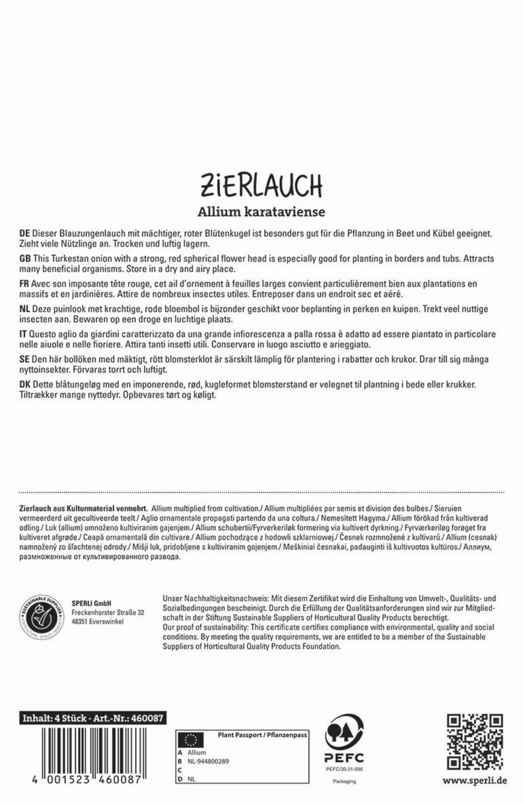 Zierlauch Red Giant Star (4 Stück) | Zierlauchzwiebeln Von Sperli 1 Zierlauch Red Giant Star (4 Stück) | Zierlauchzwiebeln Von Sperli