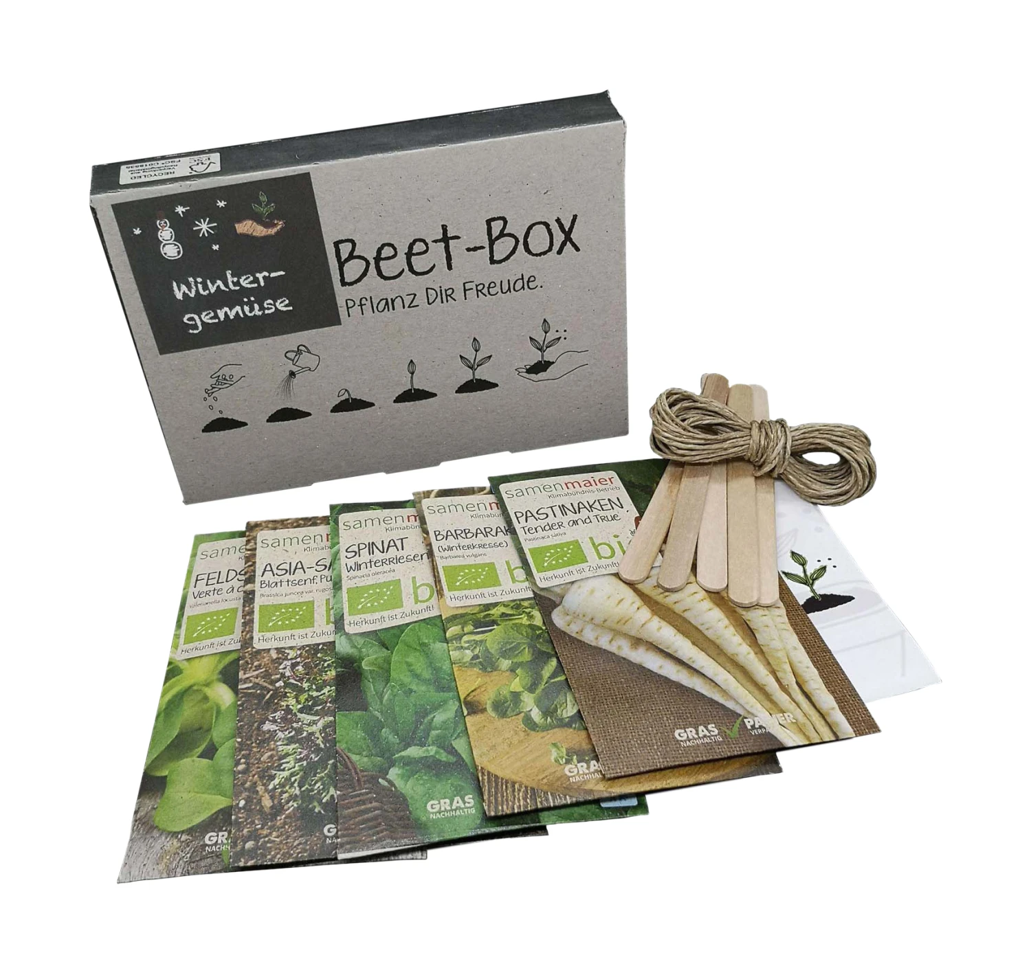 Beet - Box Wintergemüse | BIO Gemüsesamen-Sets Von Samen Maier 5 Beet - Box Wintergemüse | BIO Gemüsesamen-Sets Von Samen Maier – Bild 5