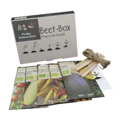 Beet - Box Frohe Weihnachten | BIO Gemüsesamen-Sets Von Samen Maier -Blumen Raum Verkaufsgeschäft 549613 BIO Beet Box Frohe Weihnachten MHD 02 2022 BB28 sm 0