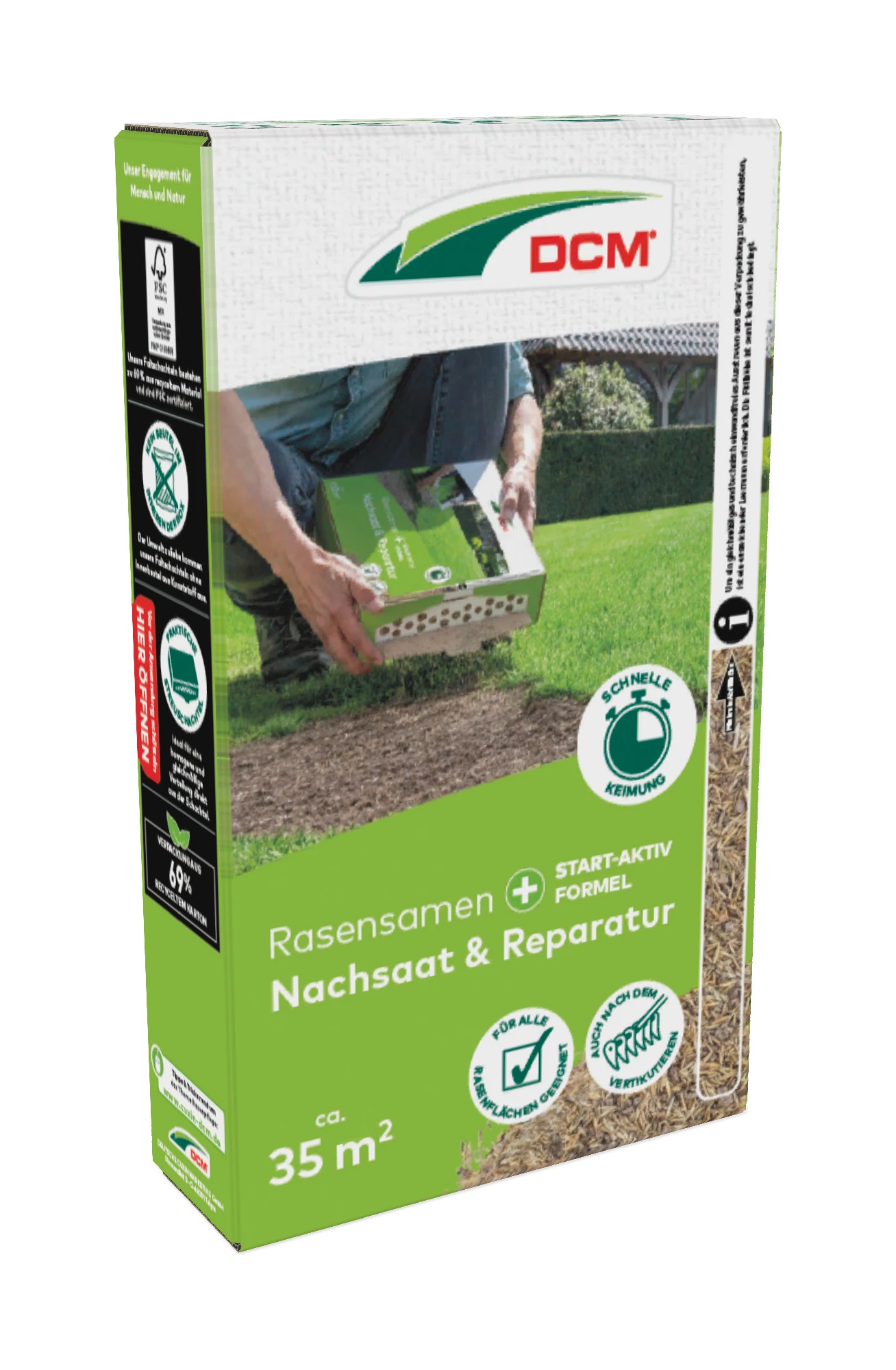 Rasensamen Nachsaat & Reparatur (0,525 Kg) | Rasennachsaat Von Cuxin DCM 1 Rasensamen Nachsaat & Reparatur (0,525 Kg) | Rasennachsaat Von Cuxin DCM