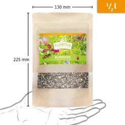 Blumenwiese (1/2 L Doypack) | Blumenwiese Von FLORTUS -Blumen Raum Verkaufsgeschäft 551641 Blumenwiese 1 2 Liter Doypack 2000 0186 5