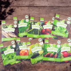 Gemüse Saatgut Archiv Holzbox (10 Tütchen + Register) | BIO Gemüsesamen-Sets Von FLORTUS -Blumen Raum Verkaufsgeschäft 551883 BIO Saatgut Archiv Holzbox 10 Tuetchen Register 2000 0564 2