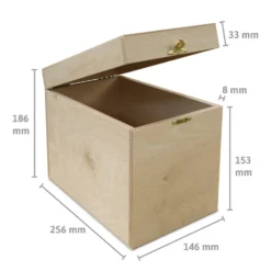 Gemüse Saatgut Archiv Holzbox (10 Tütchen + Register) | BIO Gemüsesamen-Sets Von FLORTUS -Blumen Raum Verkaufsgeschäft 551883 BIO Saatgut Archiv Holzbox 10 Tuetchen Register 2000 0564 7