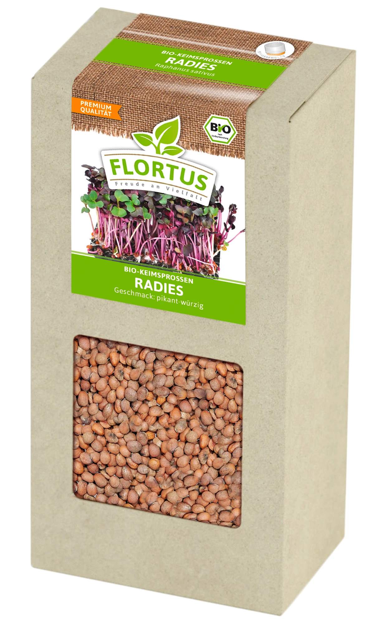 Keimsprossen Set "Für Salat" Mit 6 Sorten (1,2 Kg) | BIO Keimsprossen Von FLORTUS 6 Keimsprossen Set "Für Salat" Mit 6 Sorten (1,2 Kg) | BIO Keimsprossen Von FLORTUS – Bild 6