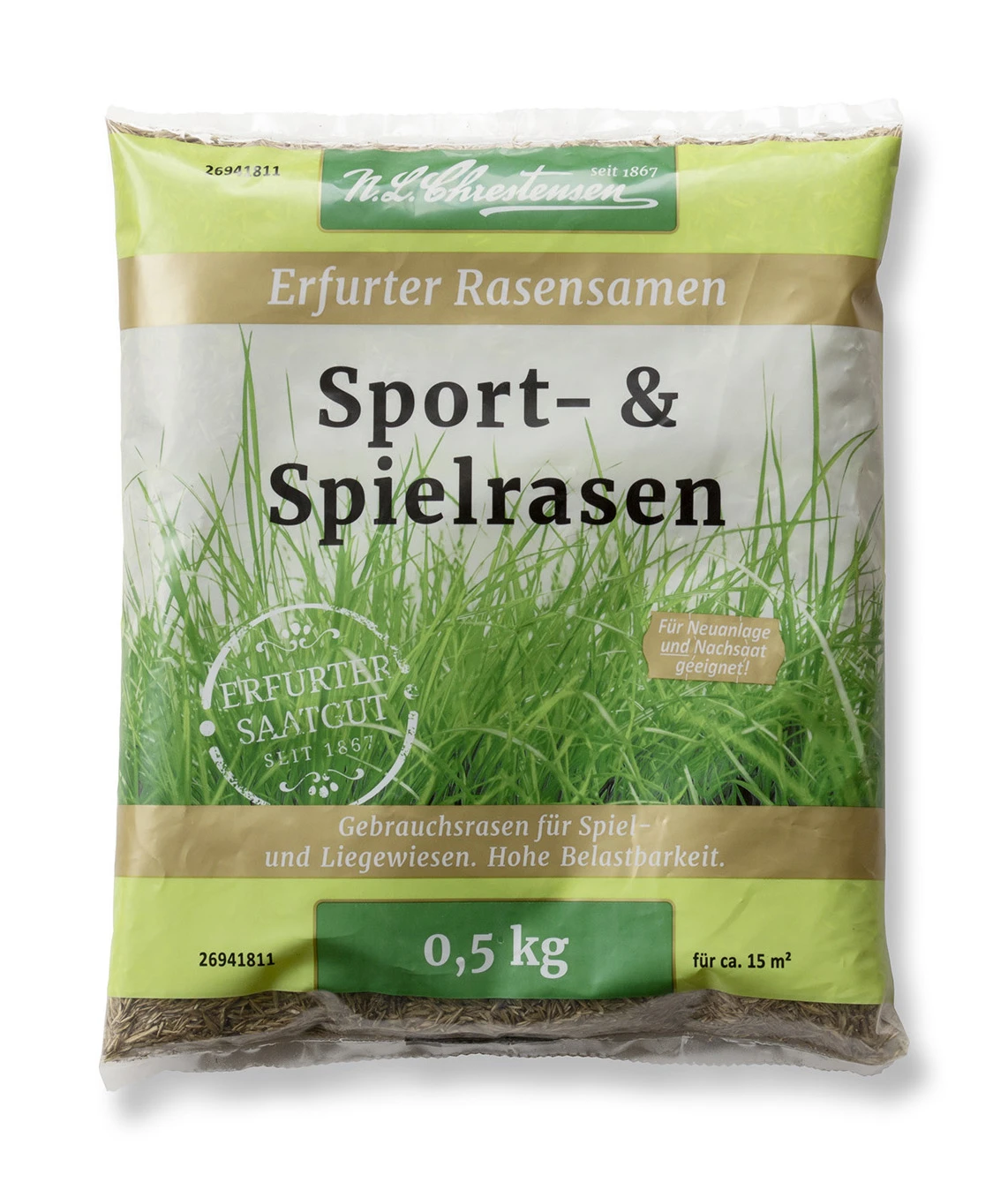 Sport- Und Spielrasenmischung (500 G) | Sportrasen Von N. L. Chrestensen 2 Sport- Und Spielrasenmischung (500 G) | Sportrasen Von N. L. Chrestensen – Bild 2