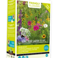 Friendly Flowers XL Schnittblumen (50 M²) | Blumensamenmischung Von Buzzy Seeds