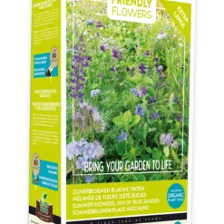 Friendly Flowers XL Sommerblumen Blau (50 M²) | Blumensamenmischung Von Buzzy Seeds