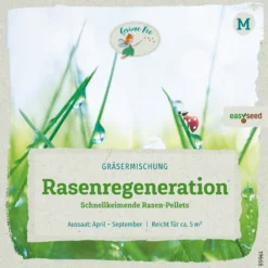 Rasenregeneration Pellets Schnellkeimende Gräser (300 G) | Blumensamenmischung Von Grüne Fee -Blumen Raum Verkaufsgeschäft 552996 Rasenregeneration Pellets Schnellkeimende Graeser 300 g 19668 cp 0