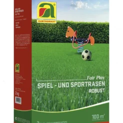Spiel- Und Sportrasen Robust (2 Kg) | Spielrasen Von Austrosaat