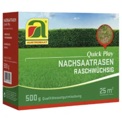 Spiel- Und Sportrasen Nachsaat (500 G) | Rasennachsaat Von Austrosaat