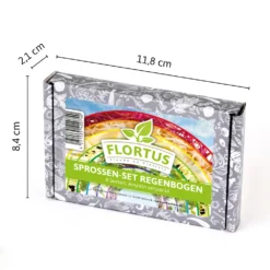 Keimsprossen Set Regenbogen (8 Sorten) | BIO Keimsprossen Sets Von FLORTUS | BIO Gewürze Set -Blumen Raum Verkaufsgeschäft 554611 BIO Keimsprossen Set Regenbogen 8 Sorten 2000 0739 3