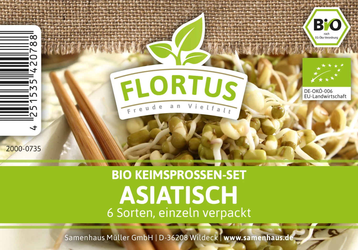 Keimsprossen Set Asiatisch (6 Sorten) | BIO Keimsprossen Sets Von FLORTUS 5 Keimsprossen Set Asiatisch (6 Sorten) | BIO Keimsprossen Sets Von FLORTUS – Bild 5
