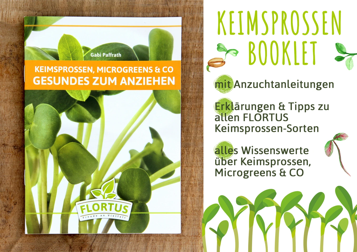 Keimsprossen Anzuchtset - Küchengrundlage (6 Sorten) | BIO Keimsprossen Sets Von FLORTUS 1 Keimsprossen Anzuchtset - Küchengrundlage (6 Sorten) | BIO Keimsprossen Sets Von FLORTUS
