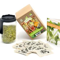 Keimsprossen Anzuchtset - Die Schärfsten Sprossen (6 Sorten) | BIO Keimsprossen Sets Von FLORTUS -Blumen Raum Verkaufsgeschäft 554738 BIO Keimsprossen Anzuchtset Die schaerfsten Sprossen 6 Sorten 2000 0746 0