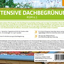 Dachbegrünung RSM 6.1 Für 18 M² (90 G) | Garagenbegrünung Von FLORTUS 12 Dachbegrünung RSM 6.1 Für 18 M² (90 G) | Garagenbegrünung Von FLORTUS -Blumen Raum Verkaufsgeschäft 554849 Dachbegruenung RSM 6 1 90 g 2000 0761 2