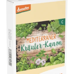 Mediteraner Kräuter-Kanon - Saatgutbox | BIO Kräutersamen-Sets Von Bingenheimer Saatgut