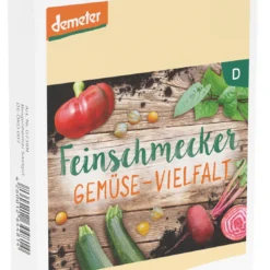 Feinschmecker-Gemüse-Vielfalt - Saatgutbox | BIO Gemüsesamen-Sets Von Bingenheimer Saatgut