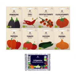 Grillgemüse Set | BIO Gemüsesamen-Sets Von Wundergarten -Blumen Raum Verkaufsgeschäft 559251 BIO Grillgemuese Set 2000 1019 0